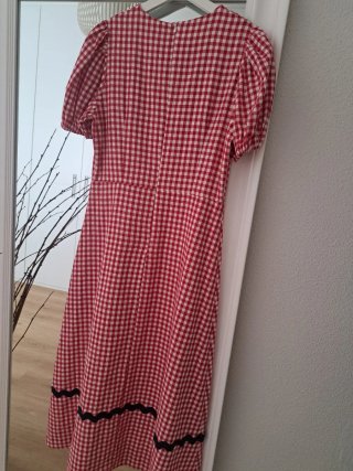 Vestido cuadros rojo vichy sin estrenar