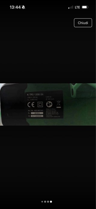 Kawasaki K-TRS 1200-56 Sega Circolare