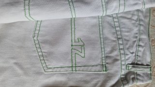 Pantalón corto blanco vintage Talla M