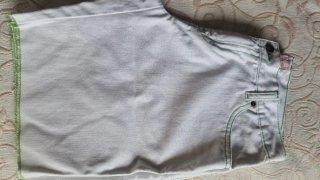 Pantalón corto blanco vintage Talla M