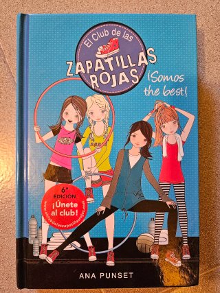 "El Club de las zapatillas rojas" Libro 4