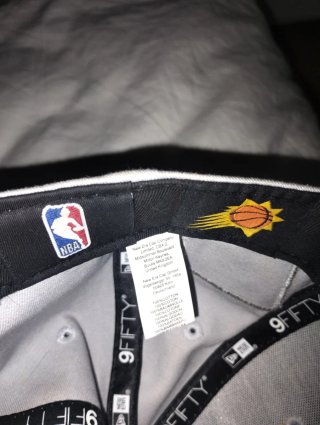 Gorra New Era Phoenix Suns Gris