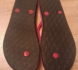 Chanclas Roxy rosas