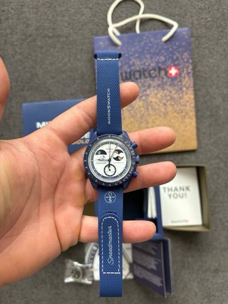 Omega Moonshine Gold Blue (Trattabbile)