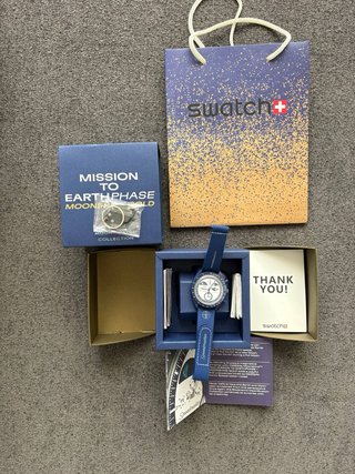 Omega Moonshine Gold Blue (Trattabbile)