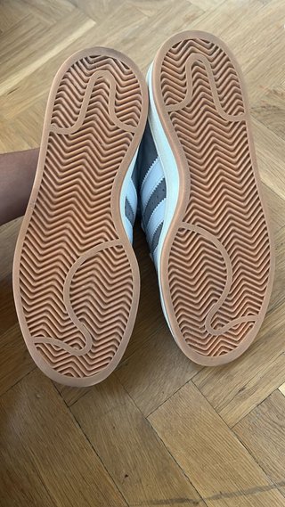 Adidas Campus Gris Talla 41 1/3, muy poco uso