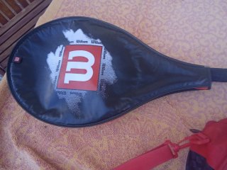Raqueta Wilson Graphite Pro con funda