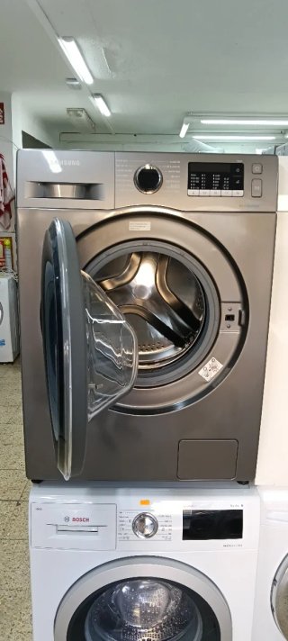 Lavadora Samsung Gris 8 KG RPM 1400 A +++
