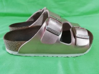 Sandali Birkenstock Junior Rosa Metallizzato