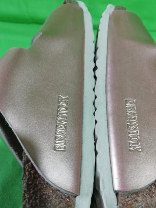 Sandali Birkenstock Junior Rosa Metallizzato