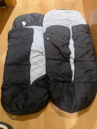 Saco para carrito de bebé negro BUGABOO