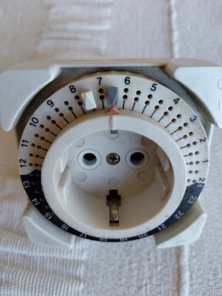 Enchufe Programador Temporizador Mecánico