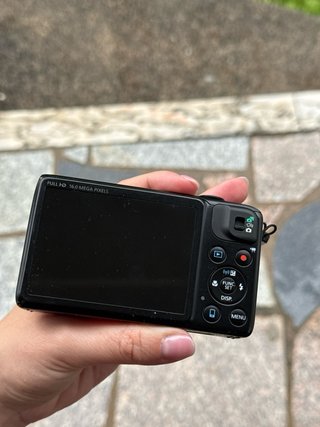 Canon SX600 HS Câmera Vermelha