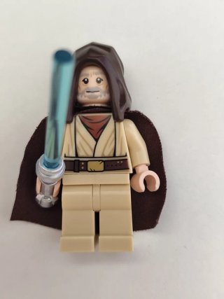 Lego Star Wars Obi Wan Kenobi Capa Marrón
