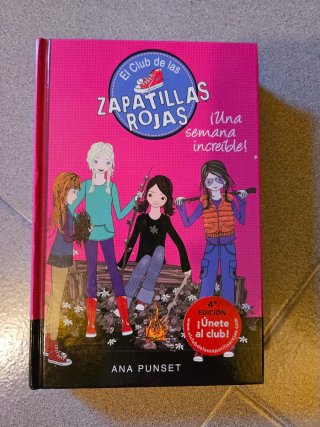 "El Club de las zapatillas rojas" Libro 5