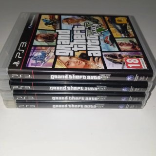Confezione 4 Giochi GTA V PS3 + Mappe