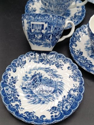Set tazas café inglesas Johnson Brothers