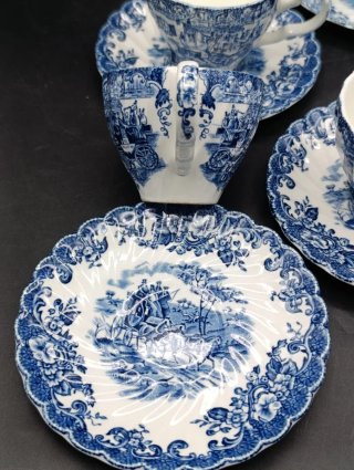 Set tazas café inglesas Johnson Brothers
