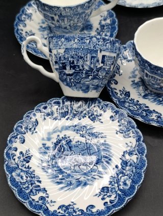 Set tazas café inglesas Johnson Brothers