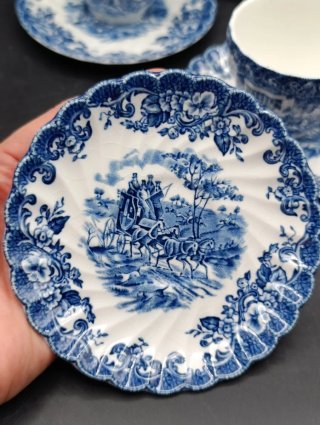 Set tazas café inglesas Johnson Brothers