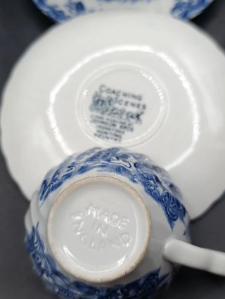 Set tazas café inglesas Johnson Brothers