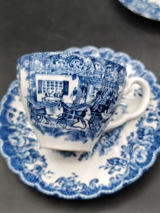Set tazas café inglesas Johnson Brothers