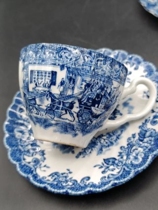 Set tazas café inglesas Johnson Brothers