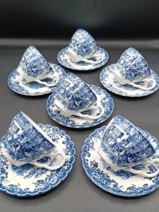 Set tazas café inglesas Johnson Brothers