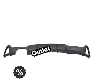 SH DIFUSOR BMW F32 F33 F36 LOOK M PERFORMANCE SALIDA DOBLE I