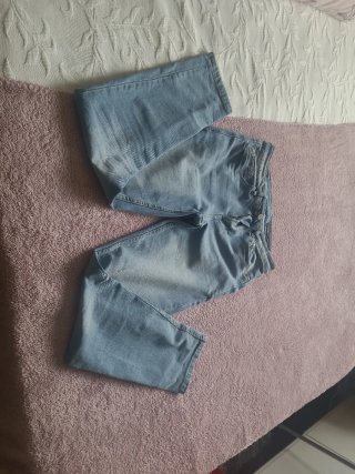 Pantalón vaquero chico talla 36 elástico