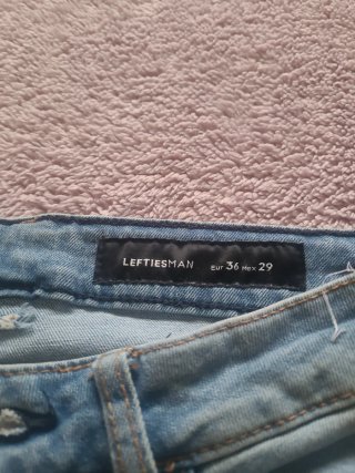 Pantalón vaquero chico talla 36 elástico