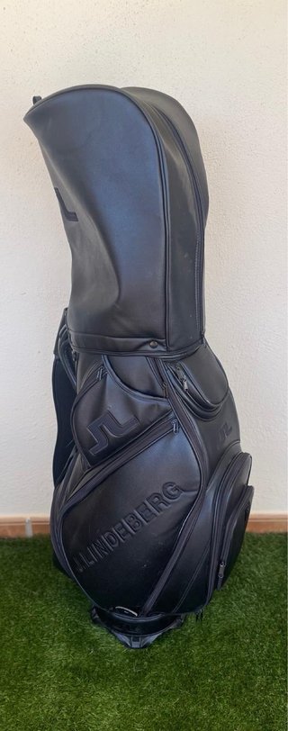 Bolsa de Golf J.Lindeberg Staff Print 10600 Negro