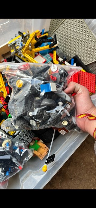 Lote LEGO Technic: Kilos, Motores y Tractor