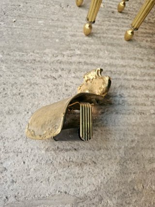 Lote Accesorios Baño Latón Antiguo