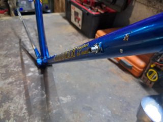 Cuadro Bicicleta Faggin Azul