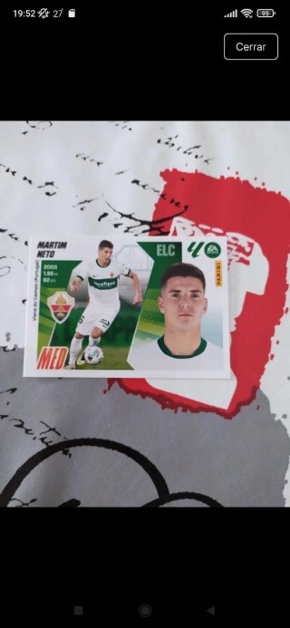 Cromos liga este 25-26