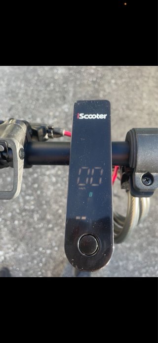 Patinete Eléctrico Negro iscooter i9 pro