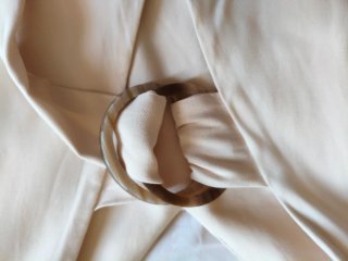 Lote 2 vestiti Mango beige e rosso (con etichetta)