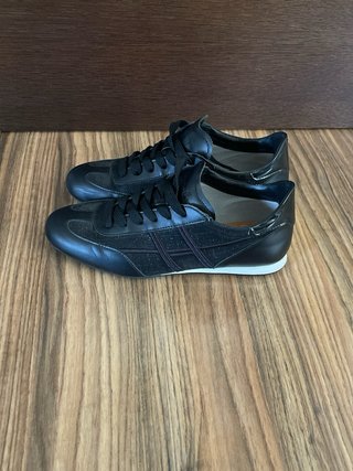 Zapatillas Hogan Mujer Talla 37 Negro/Plata