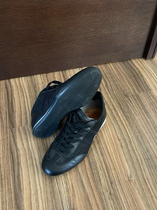 Zapatillas Hogan Mujer Talla 37 Negro/Plata