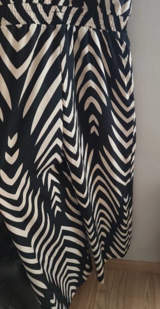 Mono estampado cebra halter