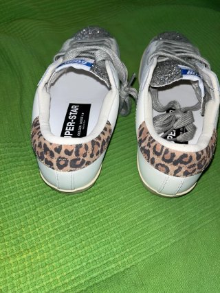 Golden Goose Superstar Glitter Animal Print