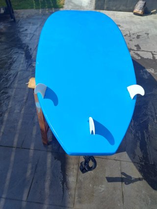 Tabla Paddle Surf Fibra de Vidrio Azul
