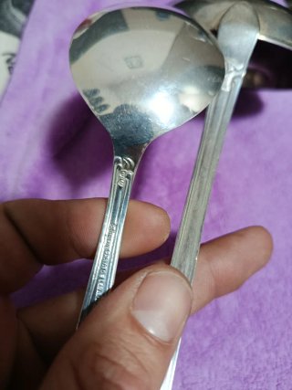Cubertería sellos 925