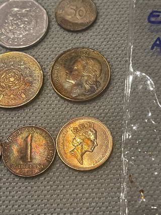Lotto di monete antiche europee pre-euro