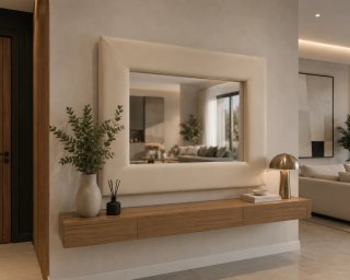 Espejo rectangular de diseño
