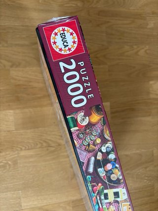 Puzzle nuevo Educa 2000 Piezas Costura
