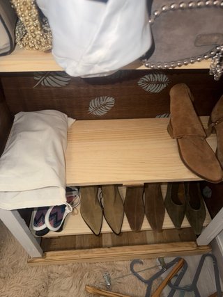 Mueble organizador de madera