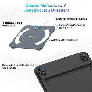 Báscula Grasa Corporal Digital Wireless Fitdays