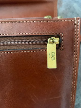 Lote Bolso mano y cartera Balenciaga Marrón
